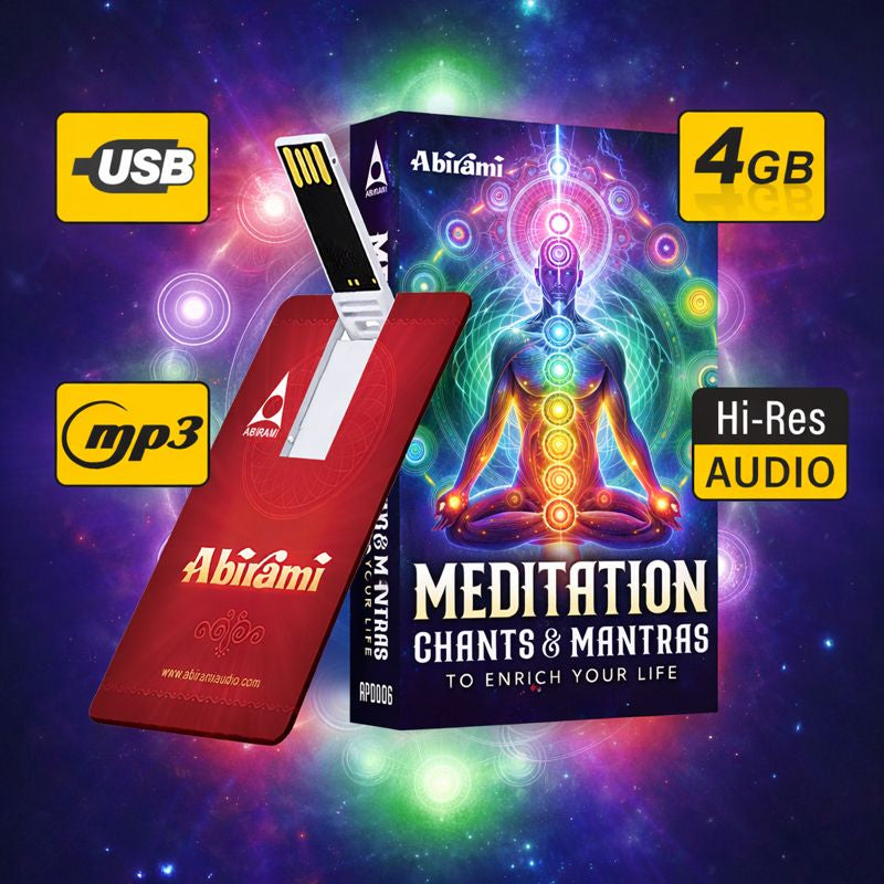 Meditation Chants & Mantras - USB Pendrive (4GB)
