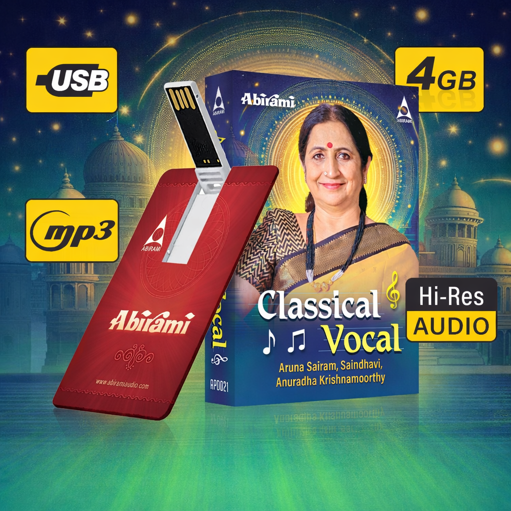Classical Vocal - Devotional Songs USB Pendrive (4GB)