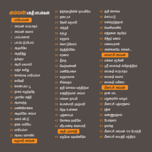 Amman Devotional Songs - Digital Download Combo Collection