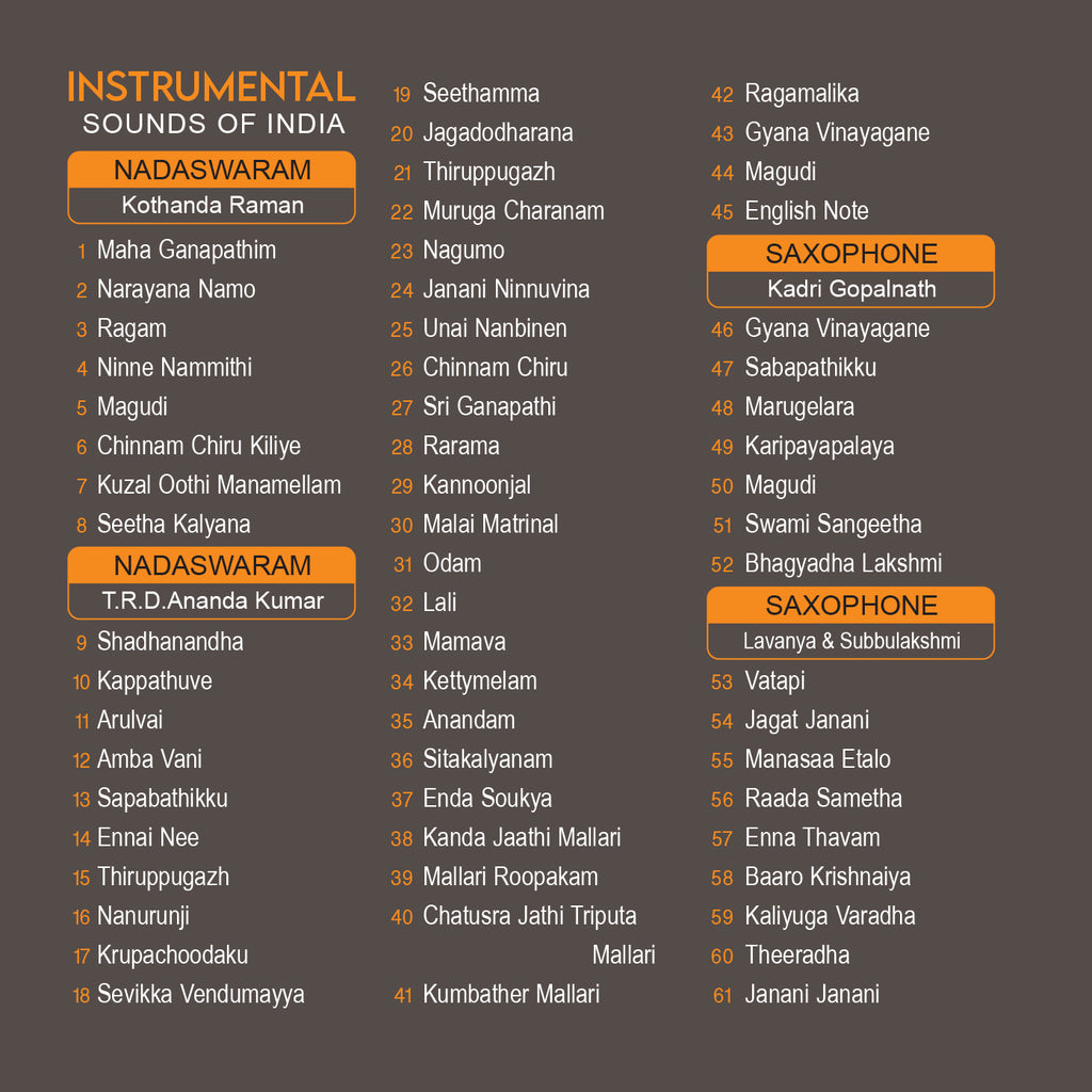 Classical Instrumental Songs –  Digital Download Combo Collection