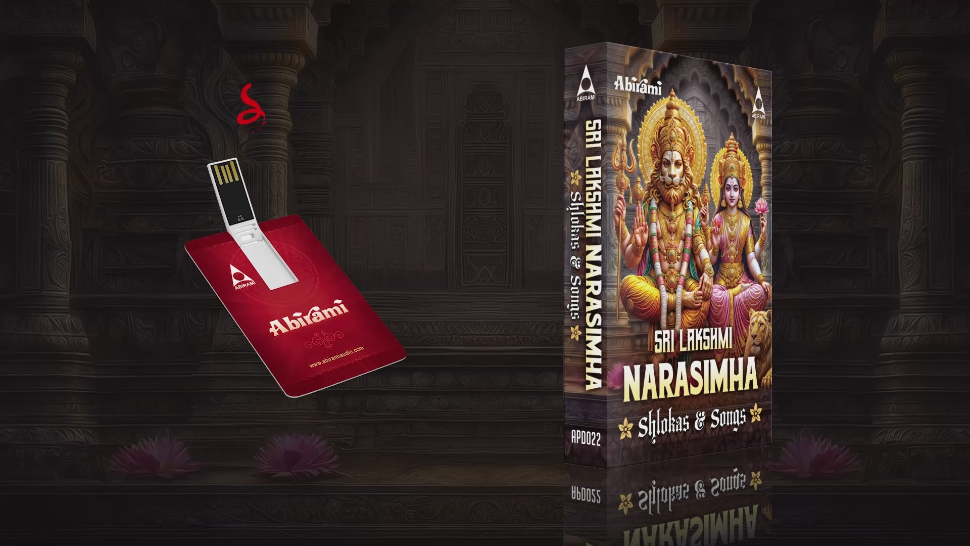 Sri Lakshminarasimha Slokas & Songs - USB Pendrive (4GB)